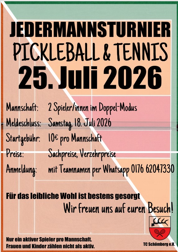 Flyer Jedermannsturnier 2026