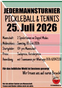 Jedermannsturnier Flyer Px